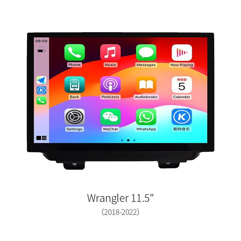 For Jeep Wrangler 2018‑2022 11.5 Inch Android Car Stereo GPS Navigation Head Unit