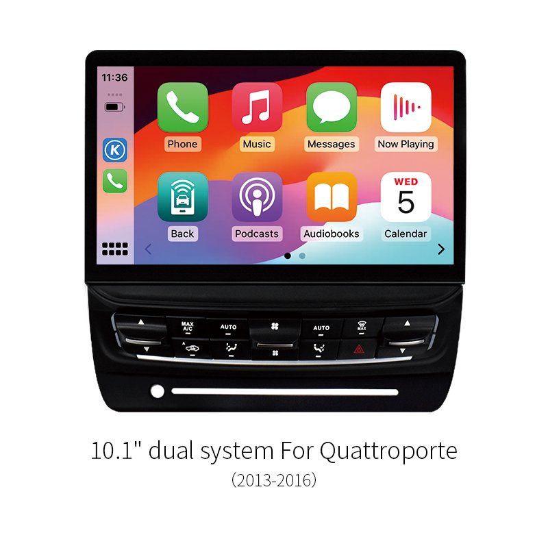 10.1″ Dual‑System Android Car Stereo GPS Head Unit For Maserati Quattroporte 2013‑2016 Infotainment Upgrade