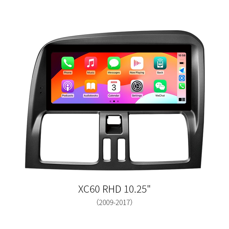 8-Core Android Car Head Unit for Volvo XC60 RHD 2009-2017