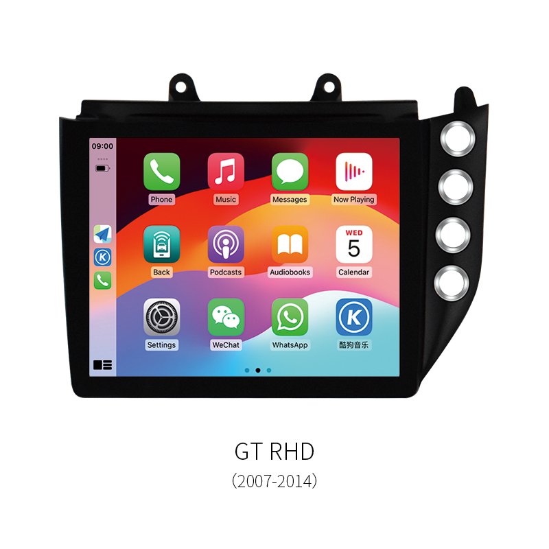 Android Car Stereo GPS Head Unit For Maserati GT RHD 2007‑2014 Right Hand Drive Infotainment Upgrade