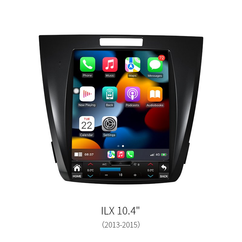 8‑Core Vertical Android Car Head Unit for Acura ILX 2013‑2015