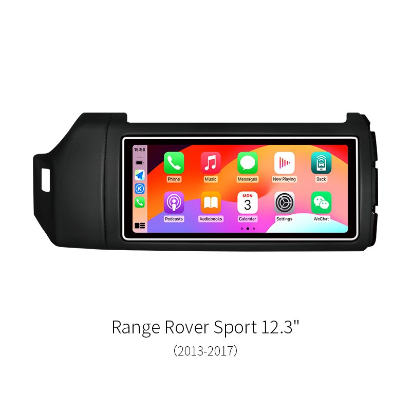 Android Car Head Unit 12.3″ Wireless CarPlay Android Auto Stereo Radio for Range Rover Sport L494 2013‑2017