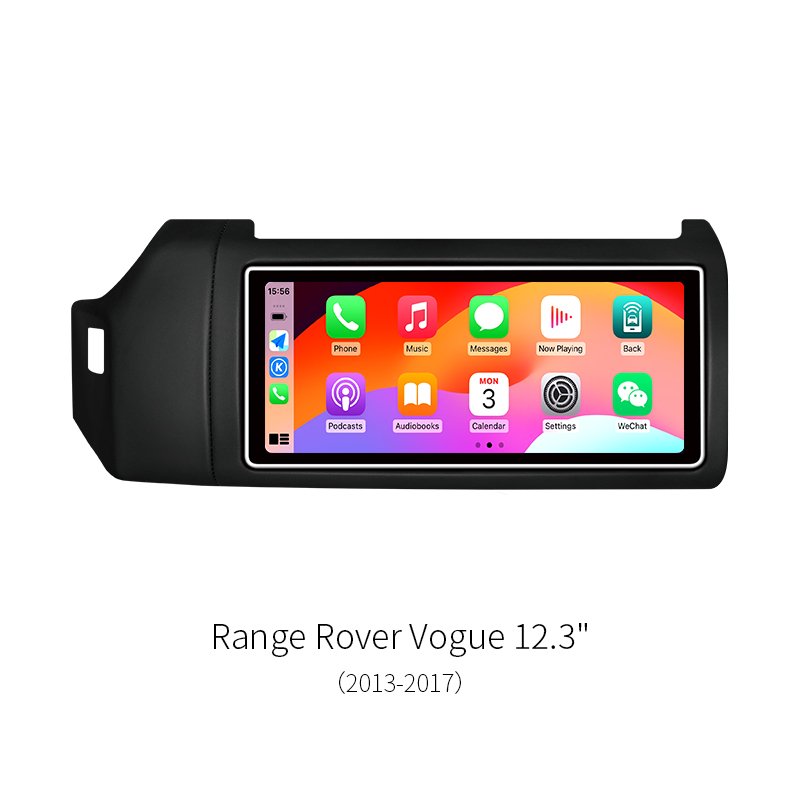 Android Car Head Unit 12.3″ Wireless CarPlay Android Auto Stereo Radio for Range Rover Vogue L405 2013‑2017