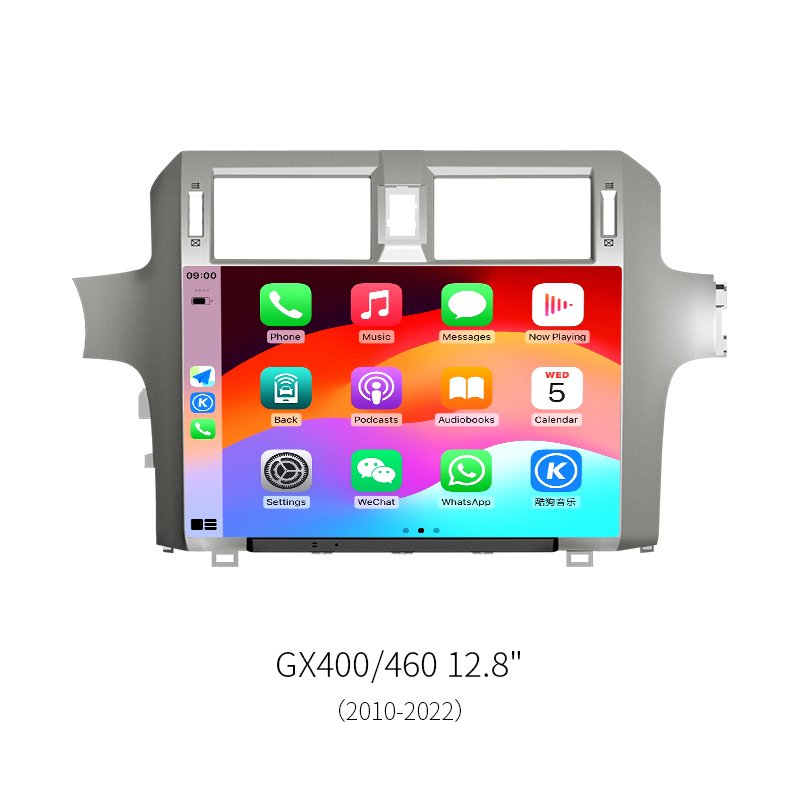 12.8 Inch Android Car Stereo Radio For Lexus GX400 GX460 2010‑2022 8‑Core 1920*720 GPS Navigation Multimedia Player