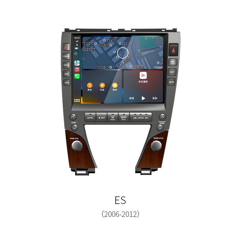 Android Car Stereo Radio For Lexus ES 2006‑2012 8‑Core 1920*720 GPS Navigation Multimedia Player