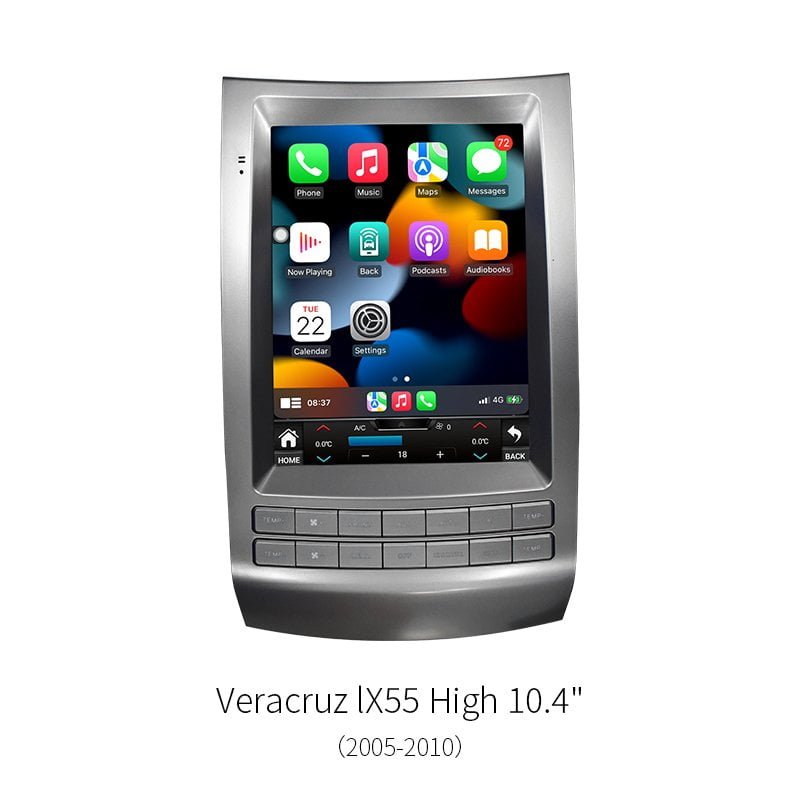 For Hyundai Veracruz IX55 High 2005‑2010 10.4 Inch Vertical Screen Android Car Radio GPS Navigation Head Unit