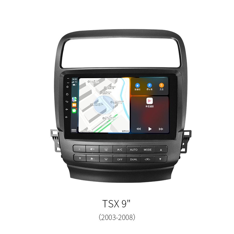 8‑Core Android Car Head Unit for Acura TSX 2003‑2008