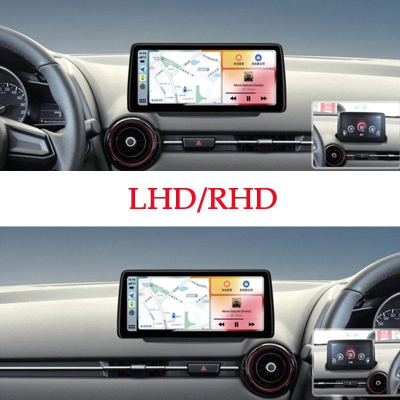 For Mazda 2 CX‑3 2017 10.25″ Dual‑System Android Car Stereo LHD RHD