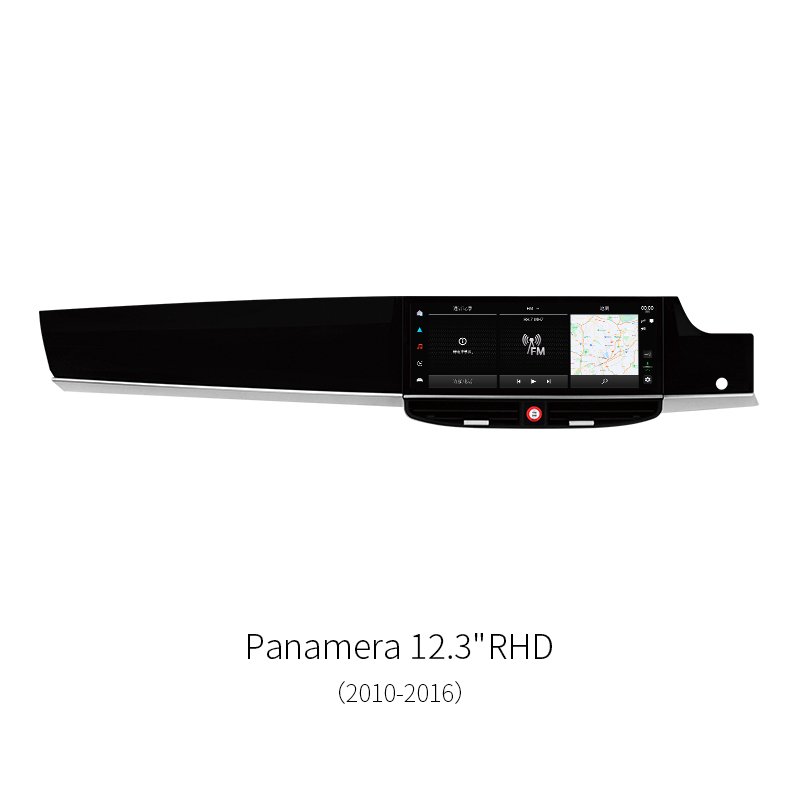 12.3″ RHD Android Car Stereo GPS Navigation Head Unit For Porsche Panamera 2010‑2016 Multimedia Radio