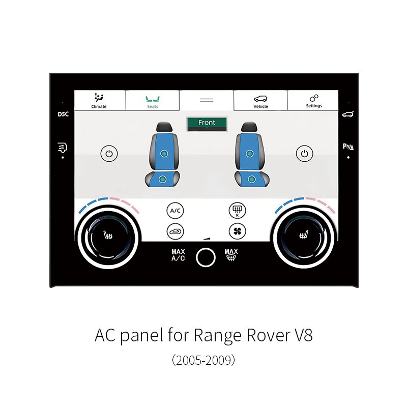 Touch AC Climate Control Panel For Range Rover V8 L322 2005‑2009