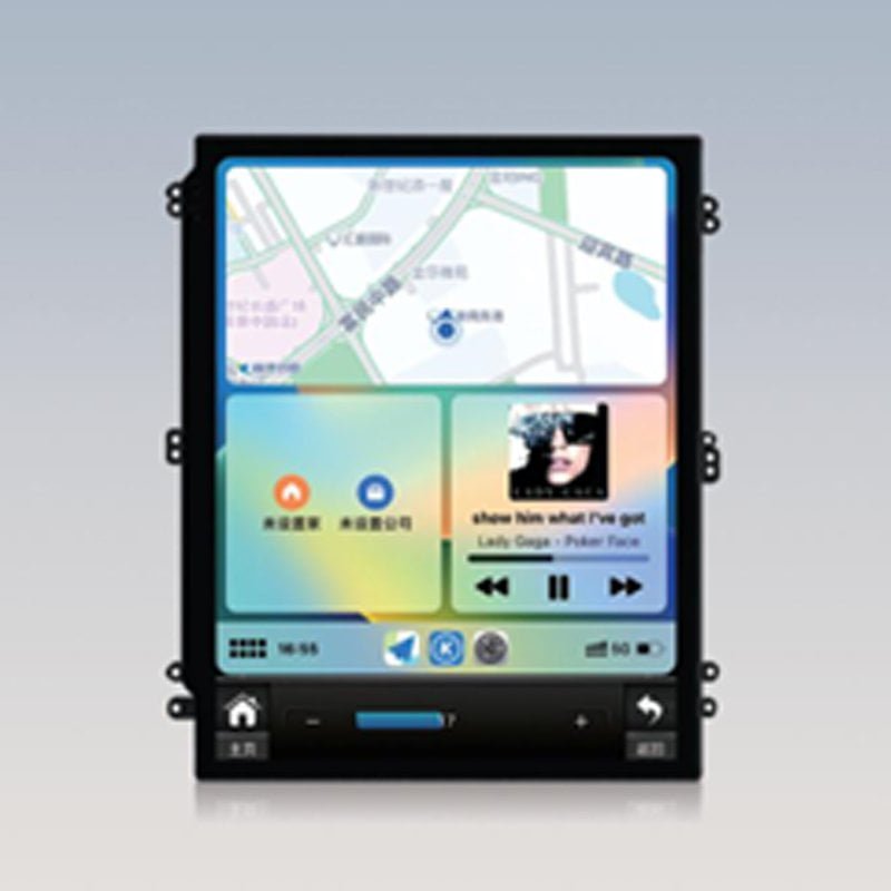 9.7″ Vertical Tesla‑Style Universal Android Car Stereo | Wireless CarPlay GPS Radio