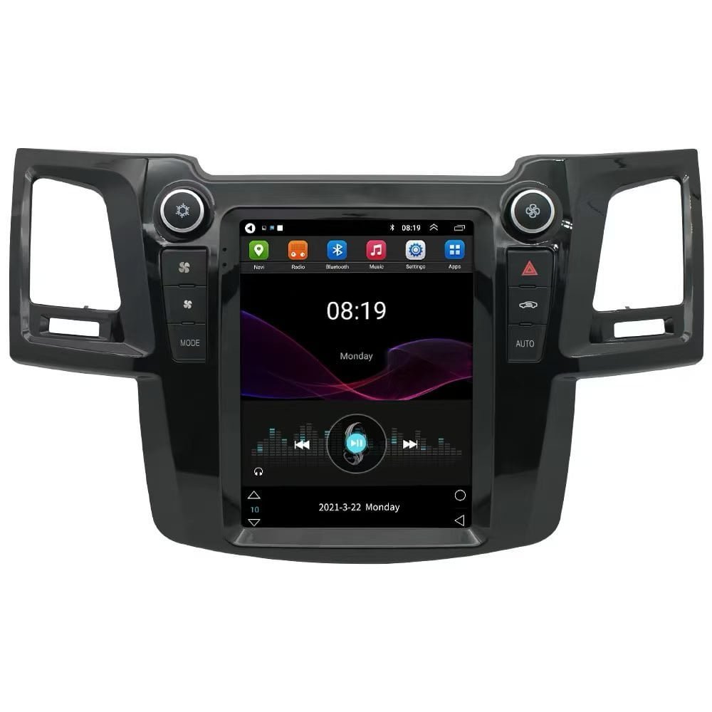 For Toyota Hilux 2015‑2021 Vertical Android Car Radio GPS Navigation Head Unit
