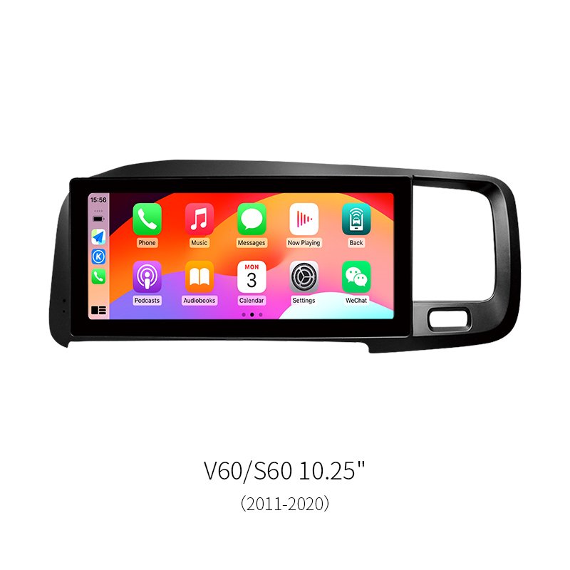 8-Core Android Car Head Unit for Volvo V60 S60 2011-2020
