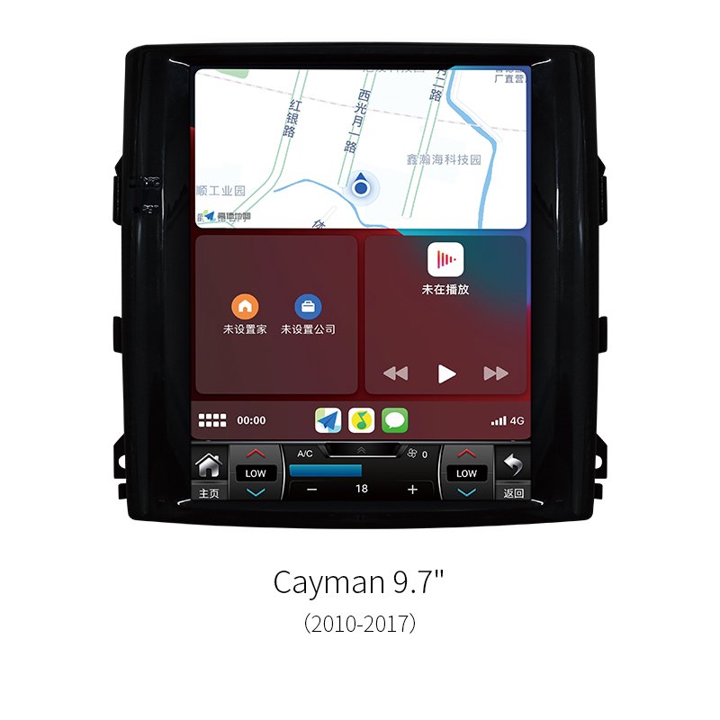 9.7″ Android Car Stereo GPS Navigation Head Unit For Porsche Cayman 2010‑2017 Multimedia Radio Player