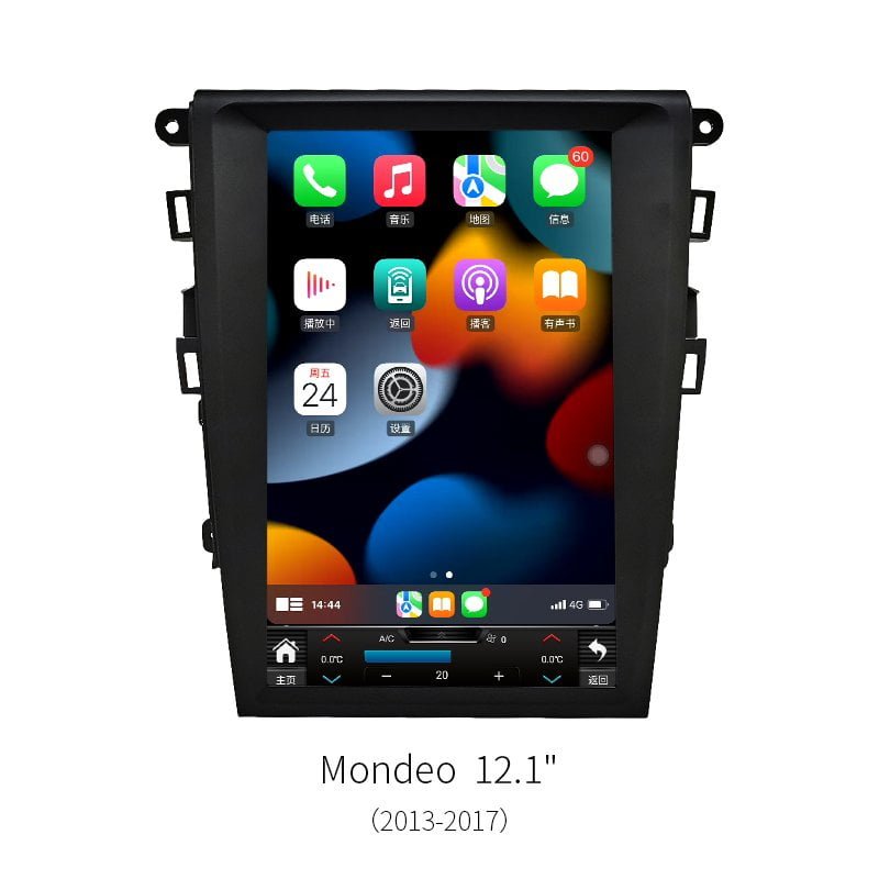 For Ford Mondeo 2013‑2017 12.1″ Vertical Android Car Stereo Radio GPS Navigation Unit