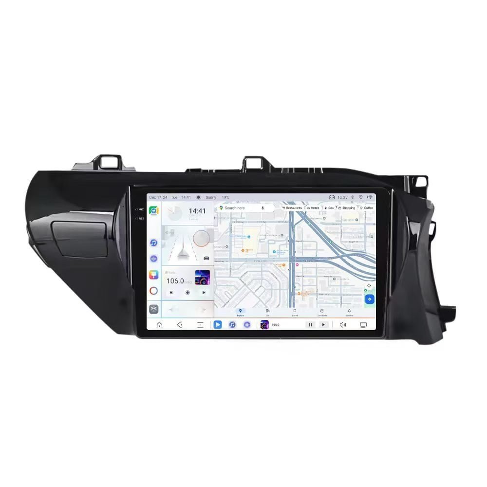 For Toyota Hilux 2016‑2022 10 Inch Android Car Radio GPS Navigation Head Unit