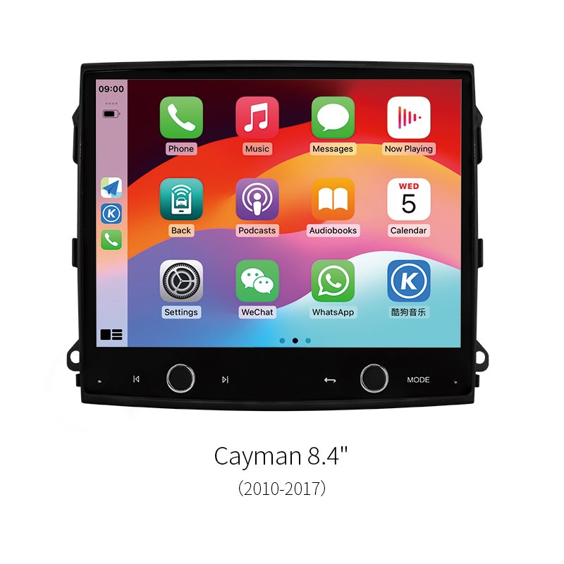 8.4″ Android Car Stereo GPS Navigation Head Unit For Porsche Cayman 2010‑2017 Multimedia Radio Player