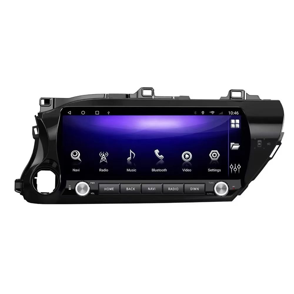 For Toyota Hilux 2016‑2022 10.25 Inch Android Car Radio GPS Navigation Head Unit with Physical Buttons
