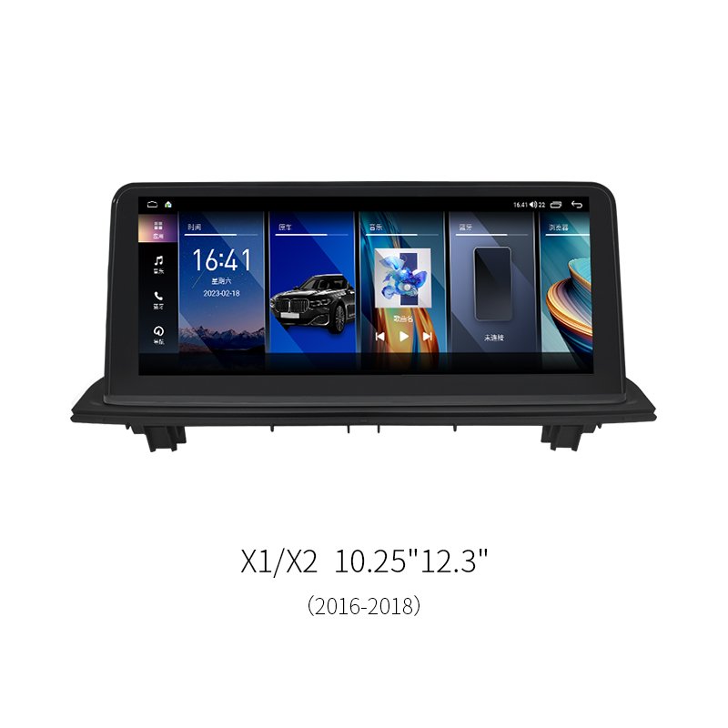 10.25"/12.3" 8-Core Android Car Head Unit for BMW X1 F48 X2 F39 2016-2018 1920*720 HD Touch Screen Infotainment Stereo Upgrade detail