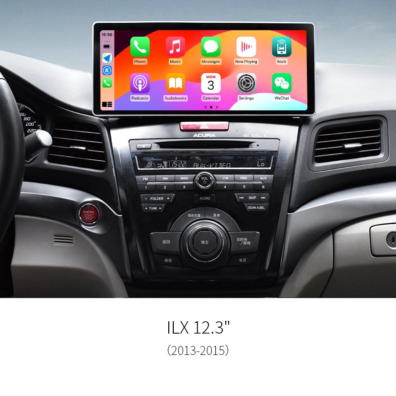 8‑Core Horizontal Android Car Head Unit for Acura ILX 2013‑2015
