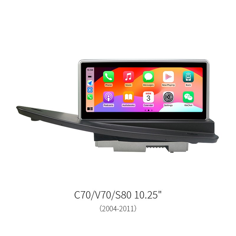 8-Core Android Car Head Unit for Volvo C70 V70 S80 2004-2011