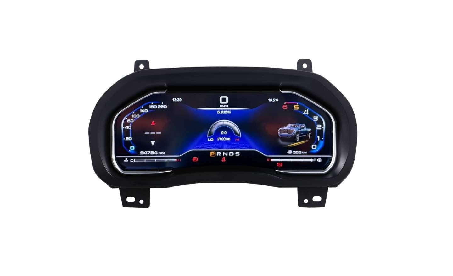 For Chevrolet GMC 2014‑2018 12.3 Inch Full LCD Digital Instrument Cluster Speedometer