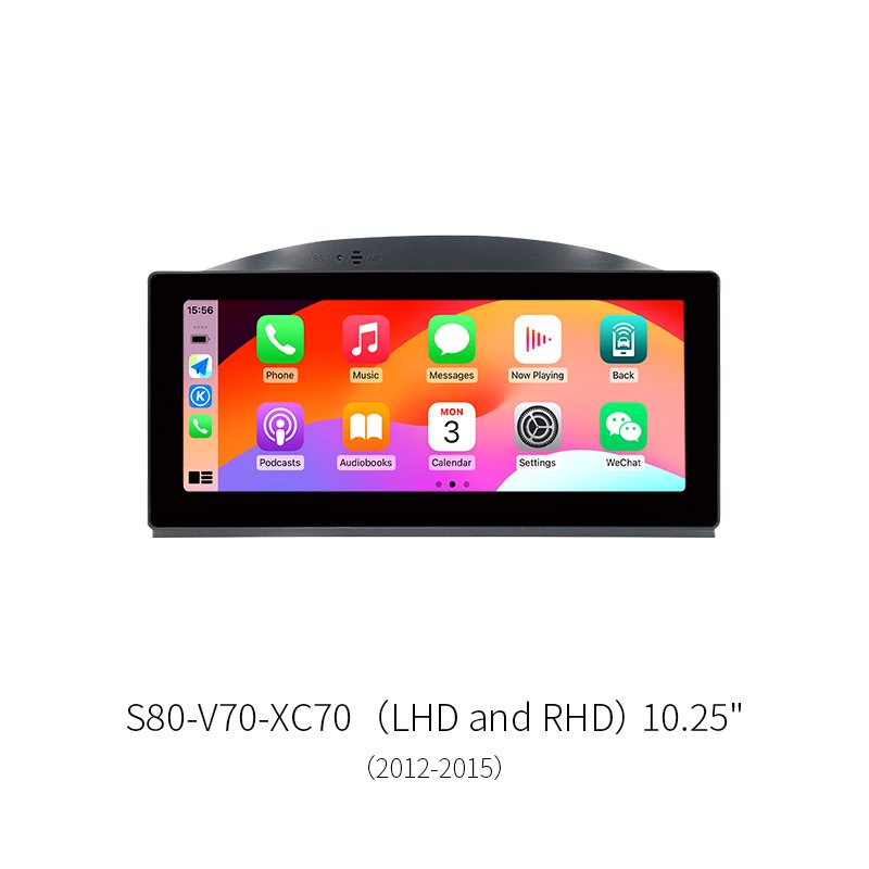 8-Core Android Car Head Unit for Volvo S80 V70 XC70 2012-2015