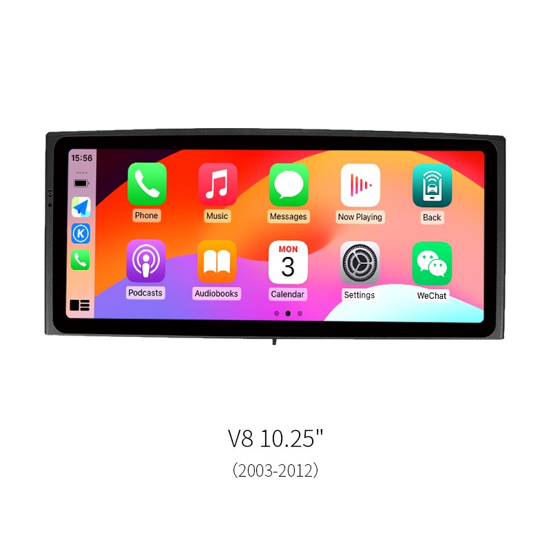 Android Car Head Unit 10.25″ Wireless CarPlay Android Auto Stereo Radio for Range Rover V8 L322 2003‑2012