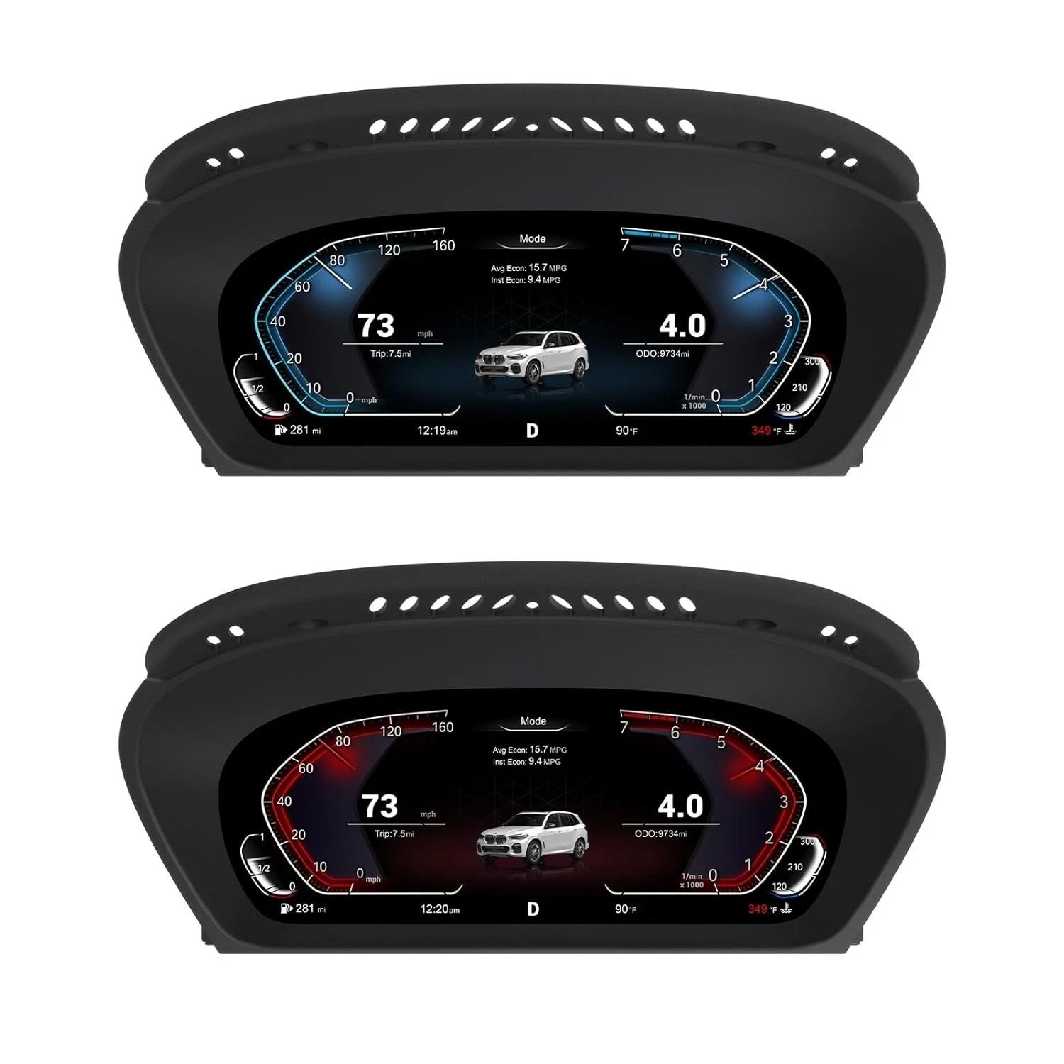 For BMW X5 E70 X6 E71 Digital Instrument Cluster 2006‑2013 | Full LCD Dashboard