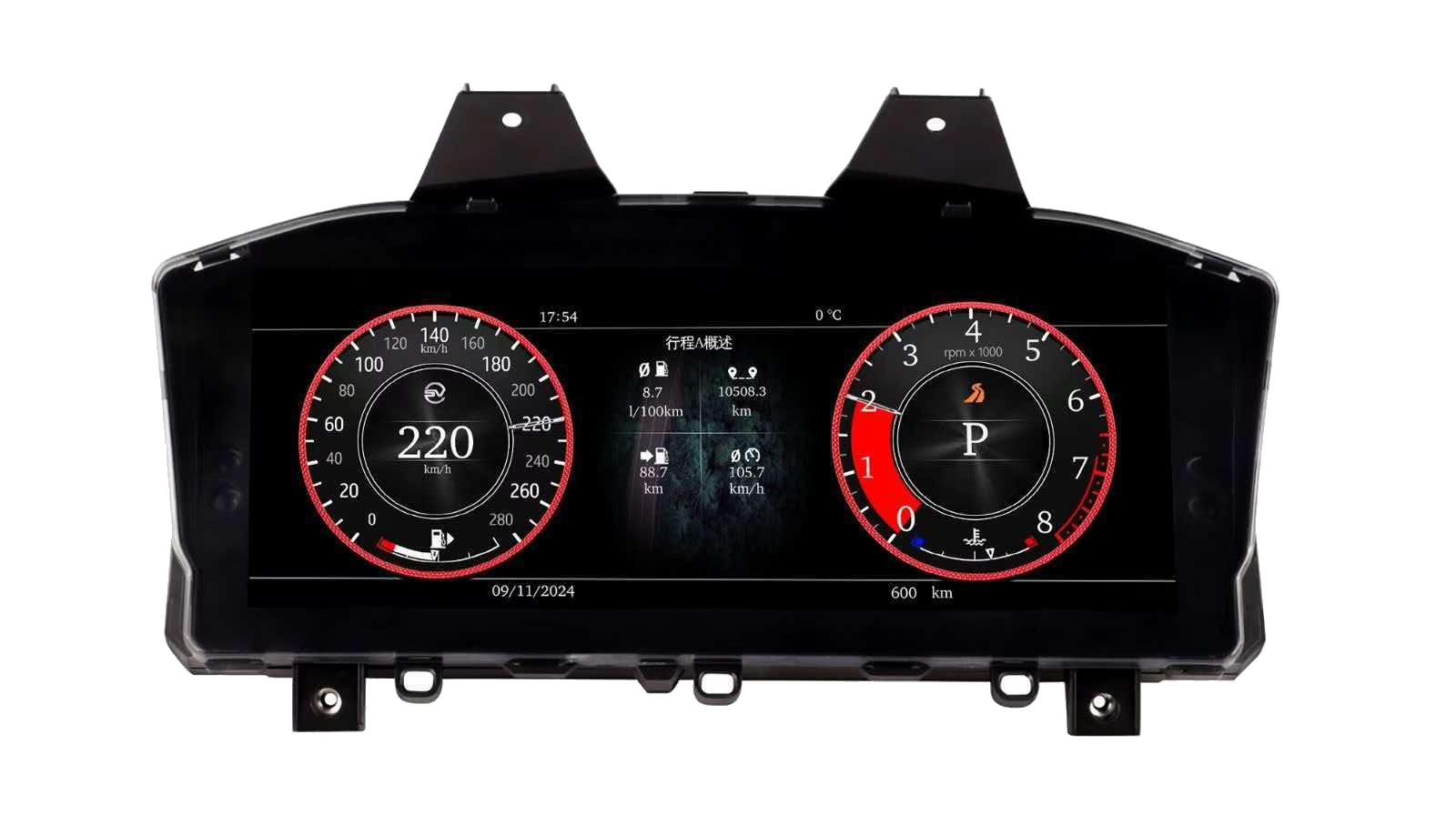 AURLIZO digital instrument cluster
